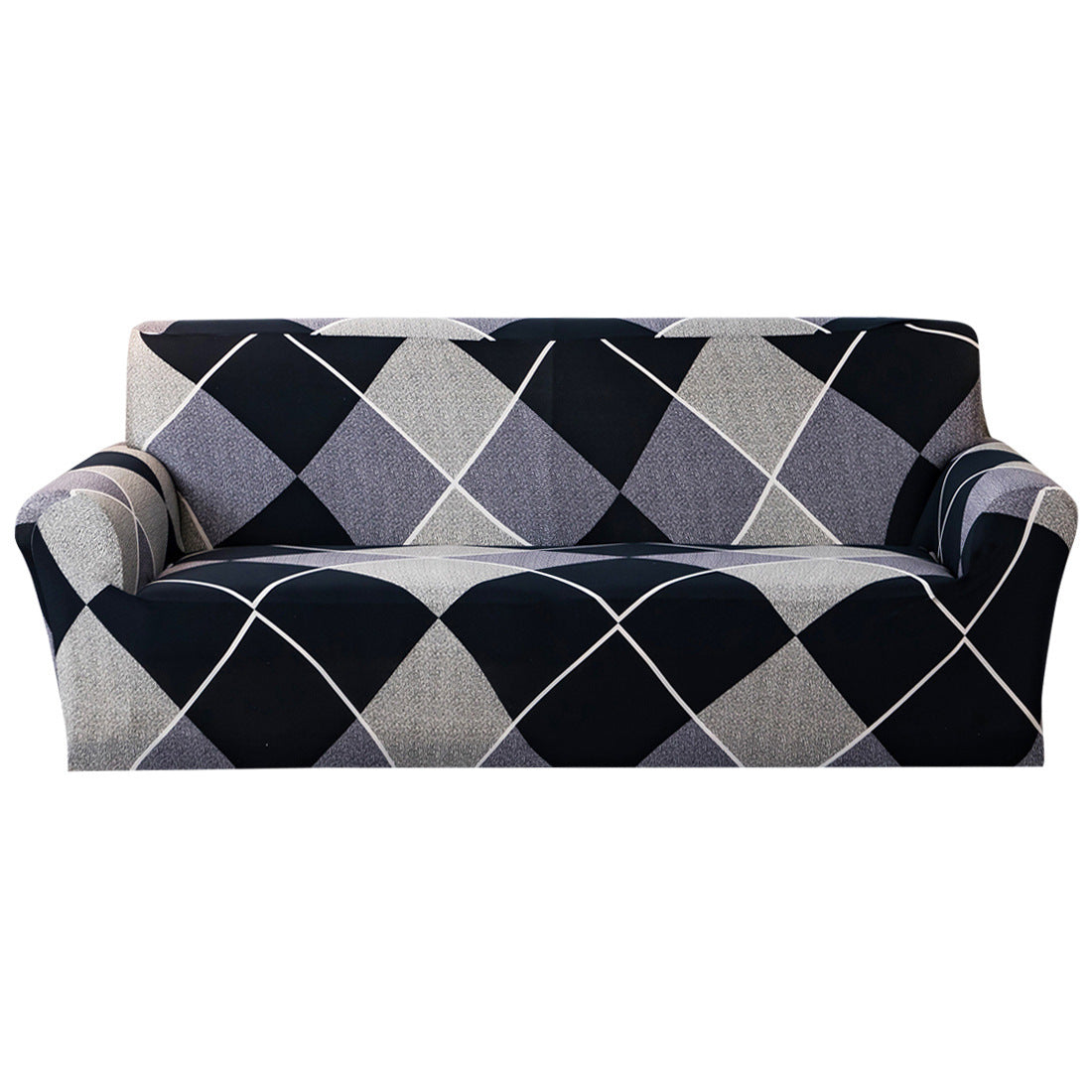 Solid Color Stretch Sofa Slipcover Modern Minimalist