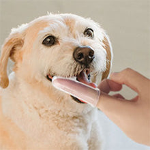 Pet Finger Toothbrush For Dogs Cats Extra Soft Silicone Bristles Professional Dog Toothbrush  Cat Toothbrush Easy Teeth Cleaning For Dog Dental Hygiene