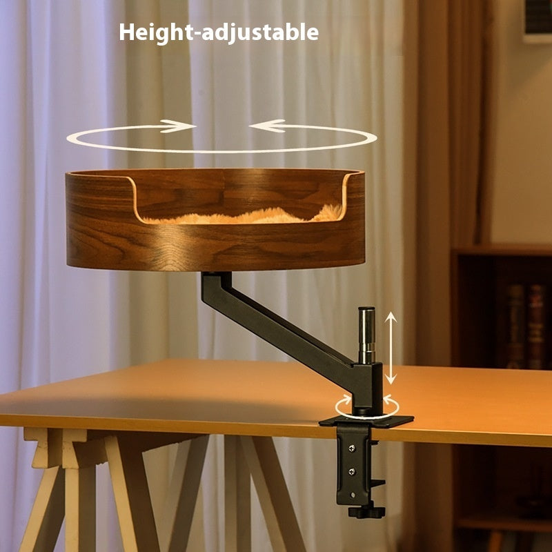 Desktop Cat Nest Suspension Desk Lifting Rotating Bracket Cat Climbing Frame Cat Nest