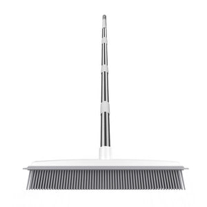 Pet Hair Rubber Carpet Rake Floor Soft Push Broom